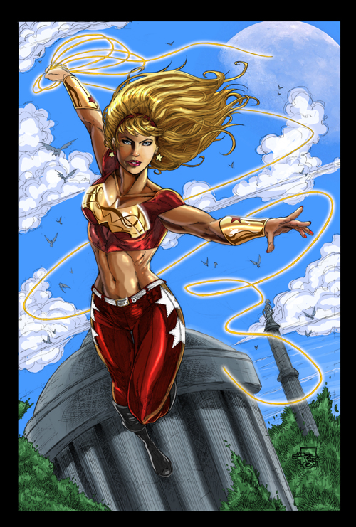 Wonder Girl CG