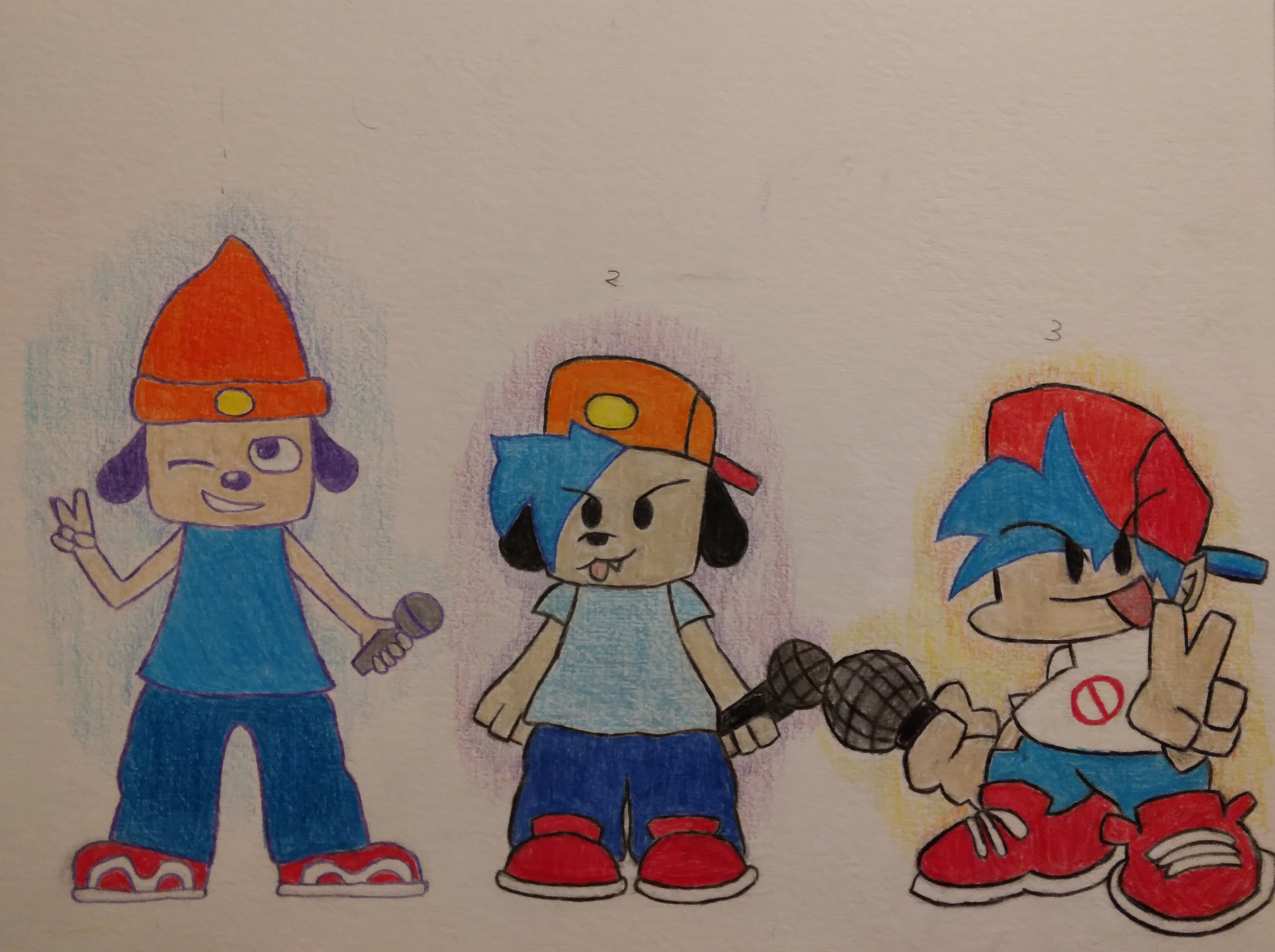 Parappa and bf fusion?!?! by r0tten-s0nder on DeviantArt