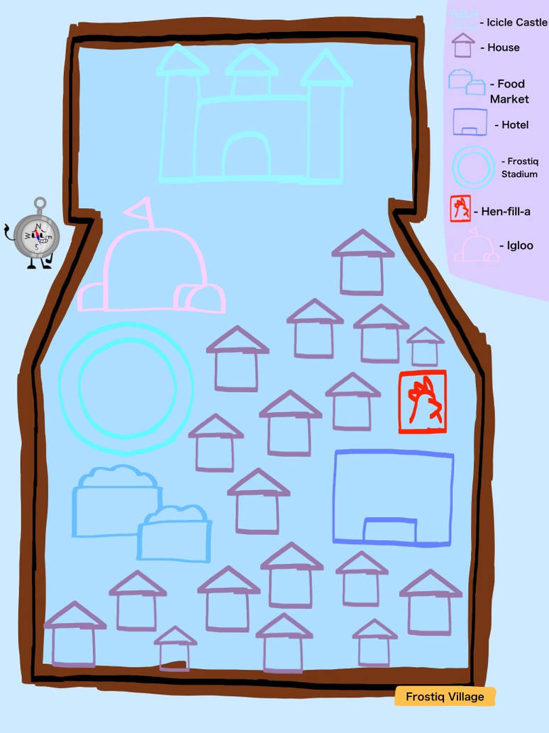 The Map of Frostiq Village by MixelsForever1234 on DeviantArt