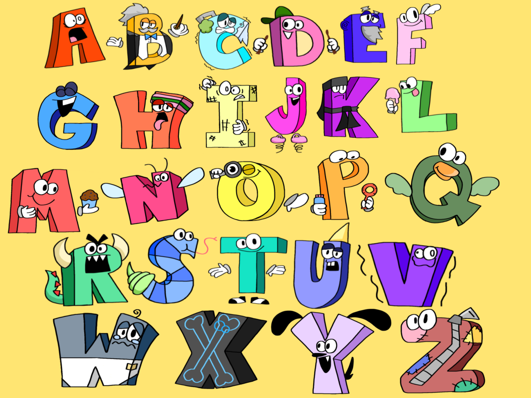 J - Alphabet Lore Color Style by MAKCF2014 on DeviantArt