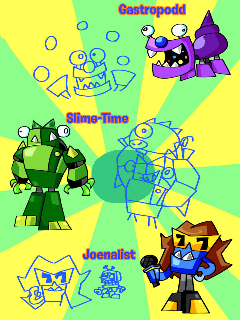 Mixel Redesigns by MixelsForever1234 on DeviantArt