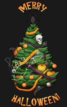 Spooky Christmas shirts and hoodies!