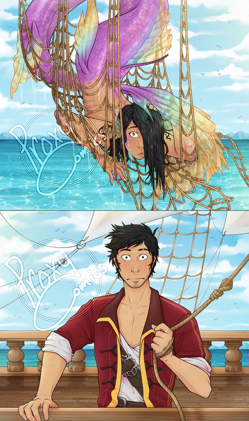 Unexpected catch of the day (do not repost) by ProxyComics on DeviantArt