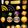 Fireworks RSS buttons