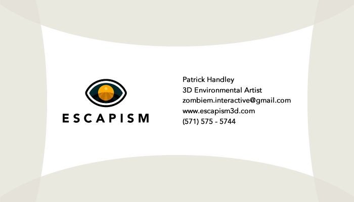 Escapism Business Card