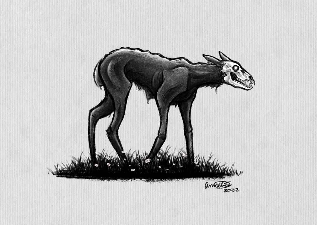 Skin walker inspired creature by Anakinlise006 on DeviantArt