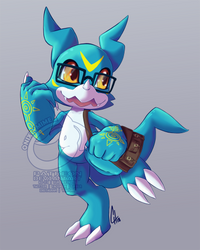 Veemon: I'm ready!