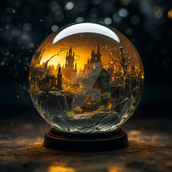 Dark World in a Crystal Ball