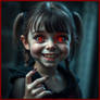 Gothic Little Girl Vampire
