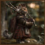A Cat Wearing A Kilt And Playing The Bagpipes