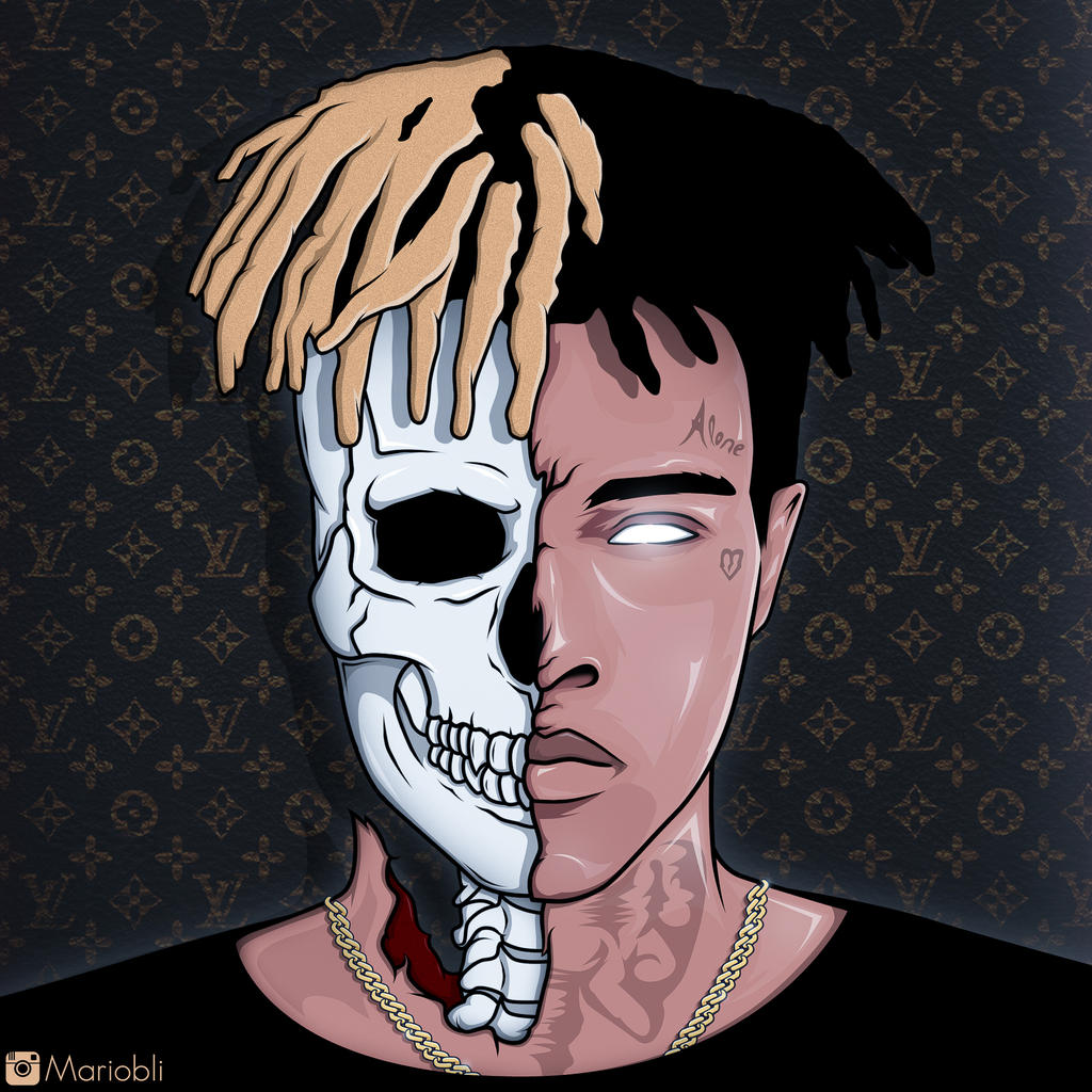 XXXTENTACION - Artwork by me by MarioBli on DeviantArt