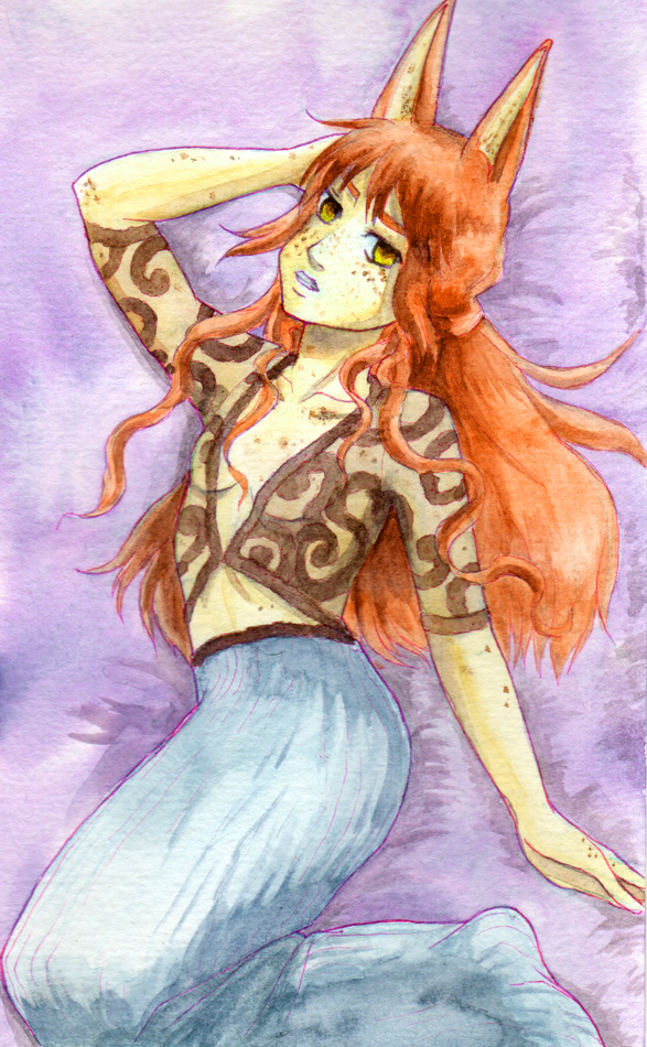 Dewi watercolour