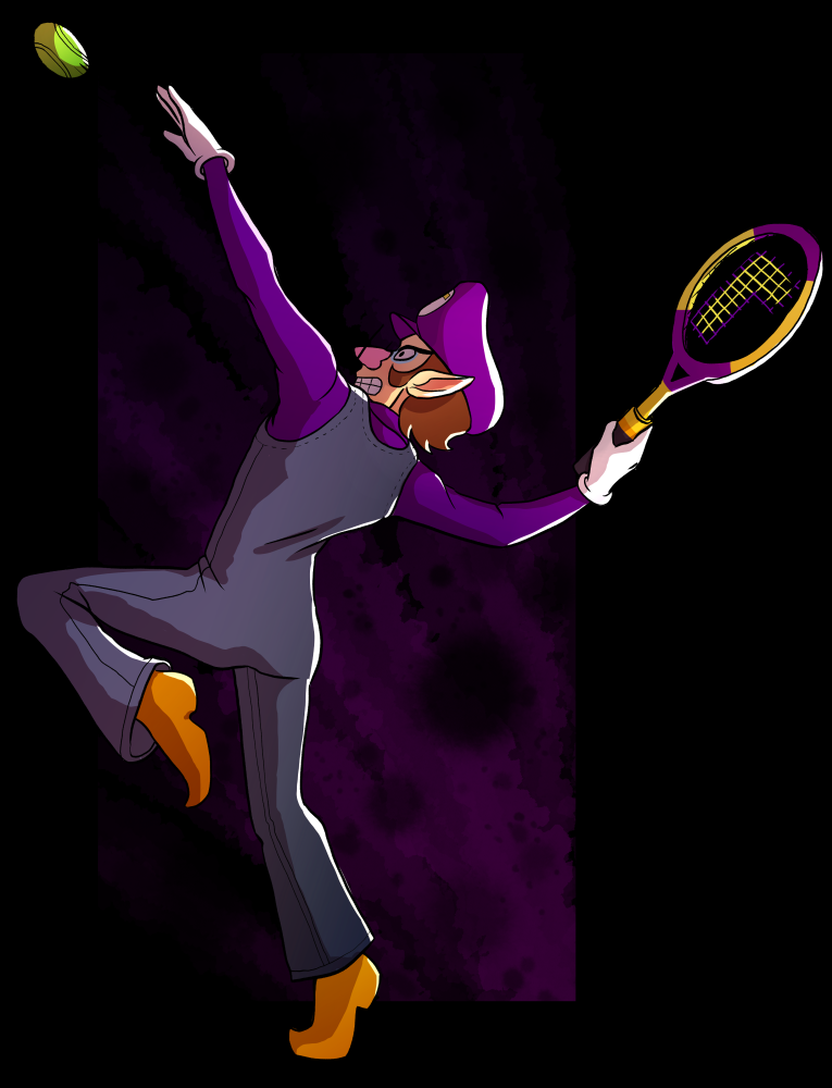 Waluigi for Draw Everything by masaothedog on DeviantArt