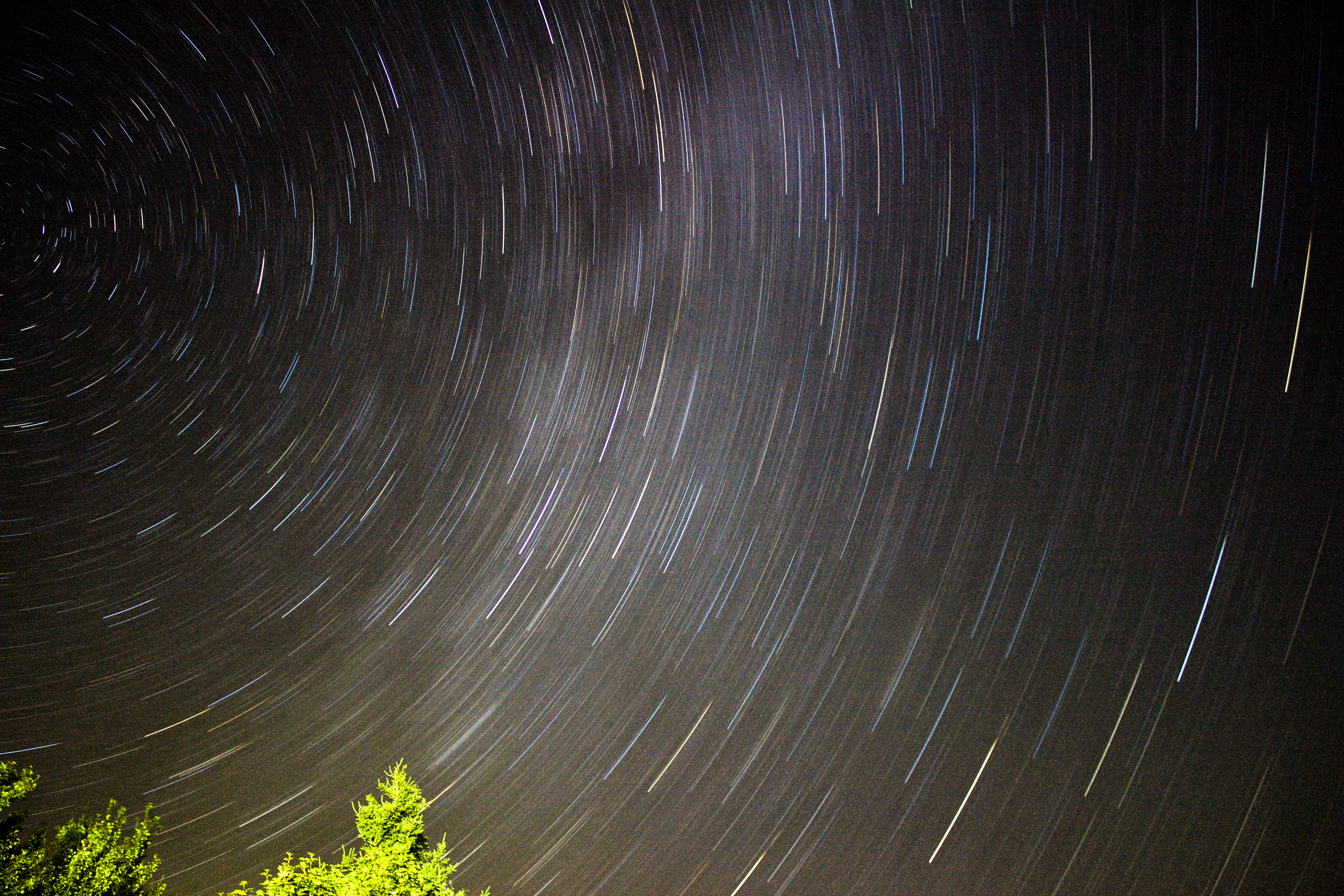 Exposure of the Milky Way