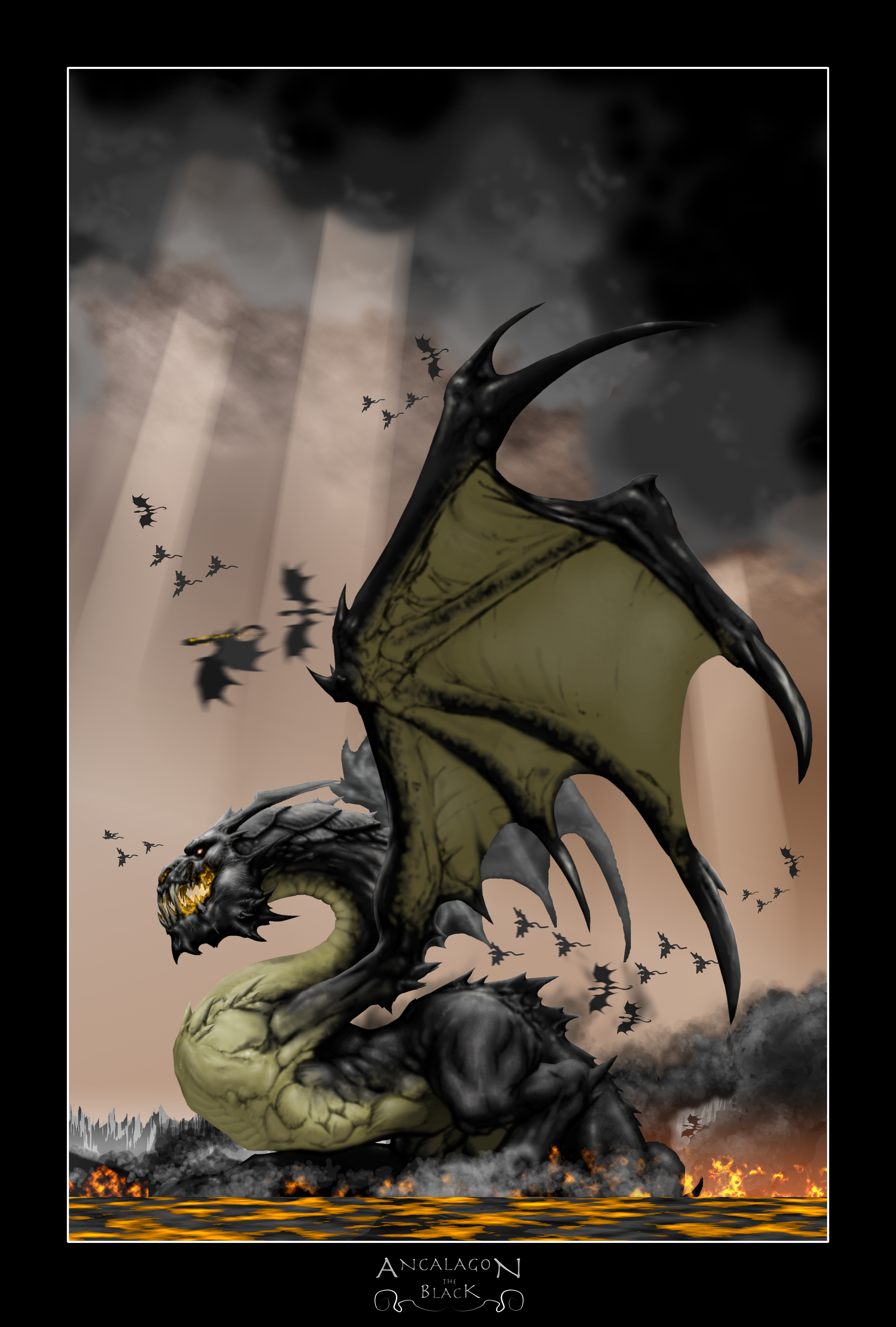 Ancalagon Ancalagon v2 copy by drZ73 on DeviantArt
