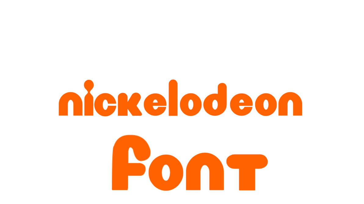Nickelodeon Font by AgentRomanus on DeviantArt