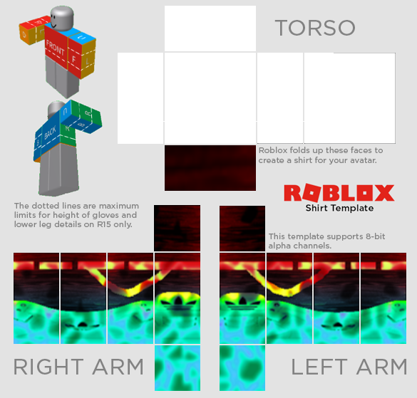 Transparent Roblox Pants Template in 2023