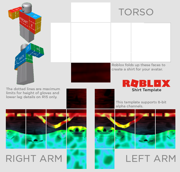 Clothing Template on Roblox-ART-Fan-Club - DeviantArt