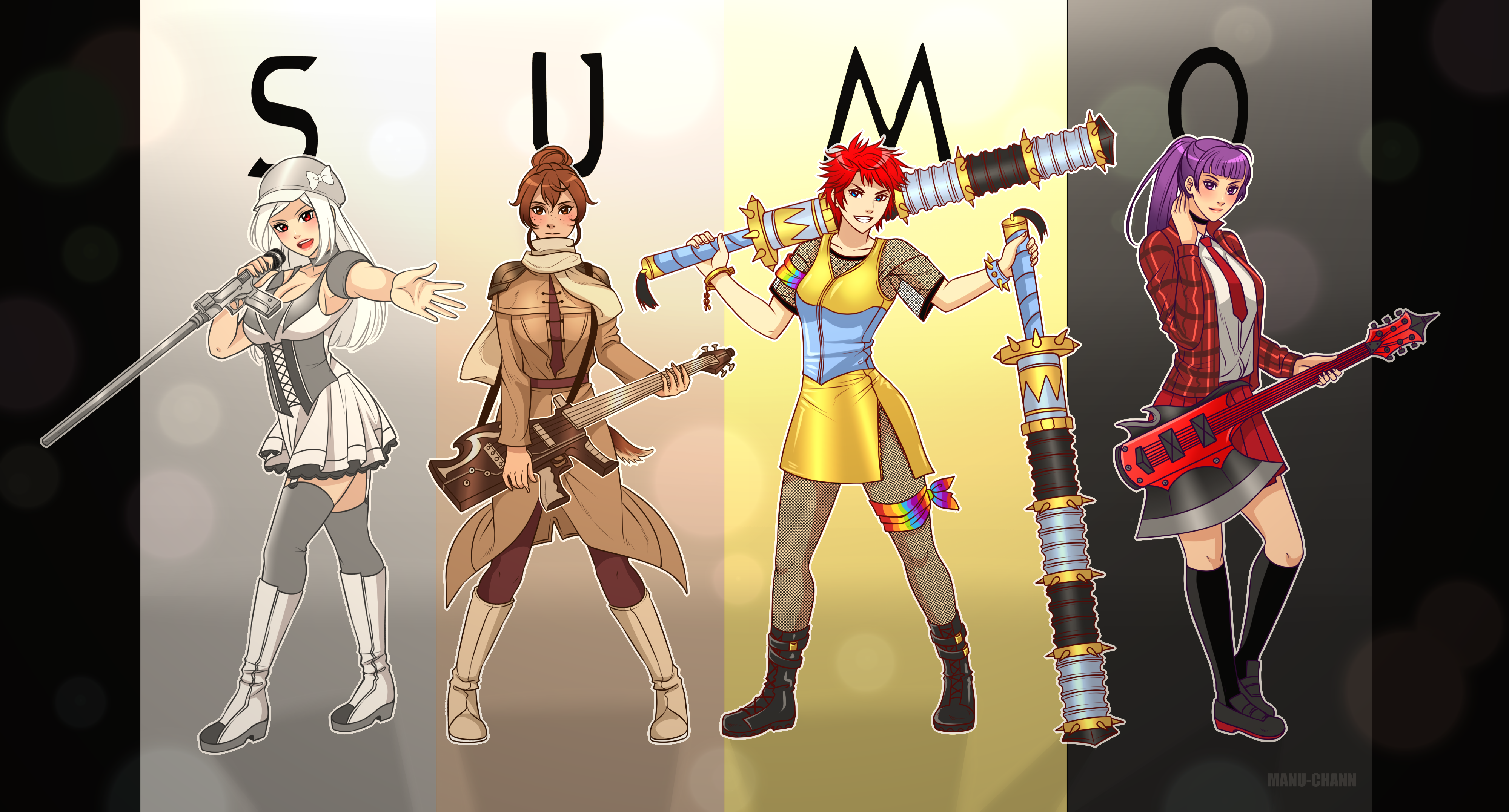 Shimo Meet Rwby Team SUMO, RWBY OCs by george3222 on DeviantArt