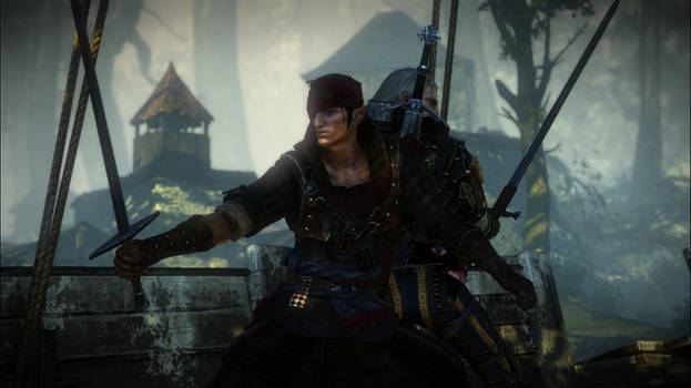 Iorveth and Gralt____Witcher 2 screenshot