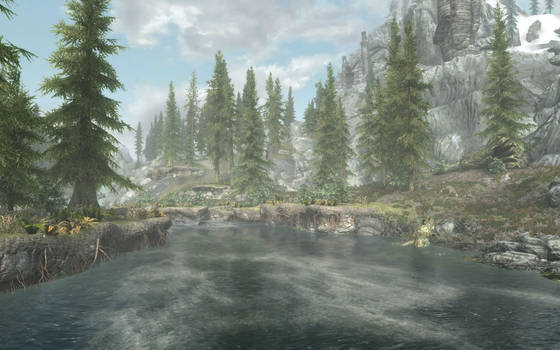 Skyrim Screenshot for wallpaper