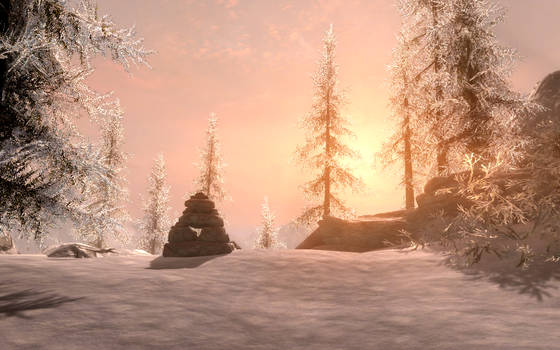 Skyrim Screenshot____ The Sunset