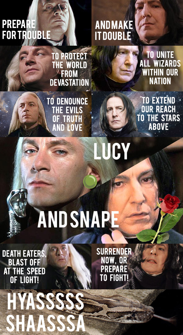 Lucy and Snape