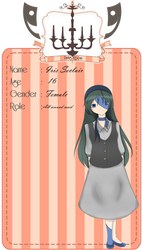 Guillotine Mansion App: Iris Seclair by MoonSpirit17