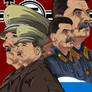 Joseph Stalin and Adolf Hitler