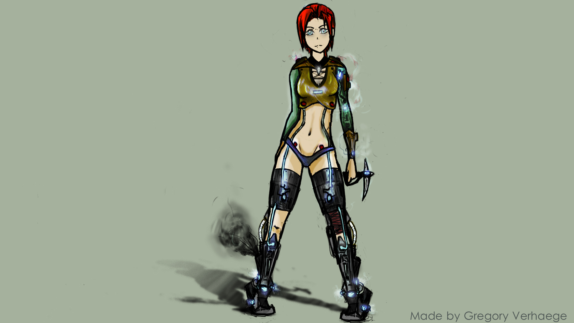 female cyborg 2.1