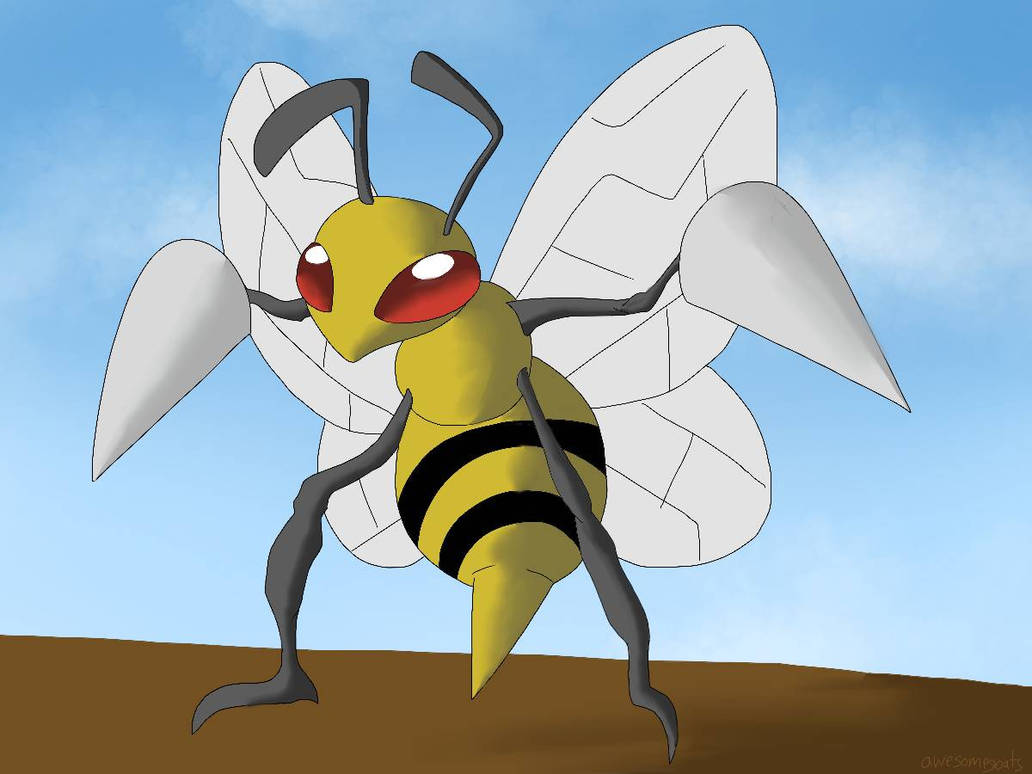 Beedrill Inflation #015 Beedrill by awesomegoats on DeviantArt