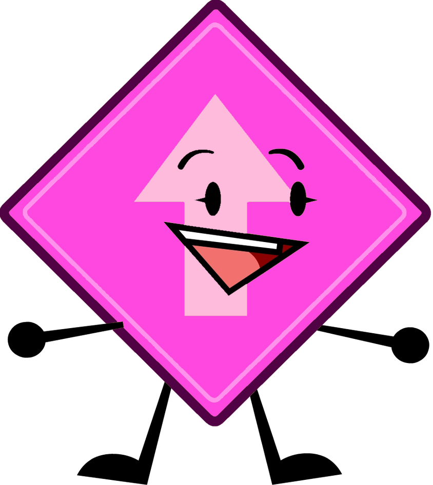 Pink Road Sign by MilkyWayerOnDA on DeviantArt