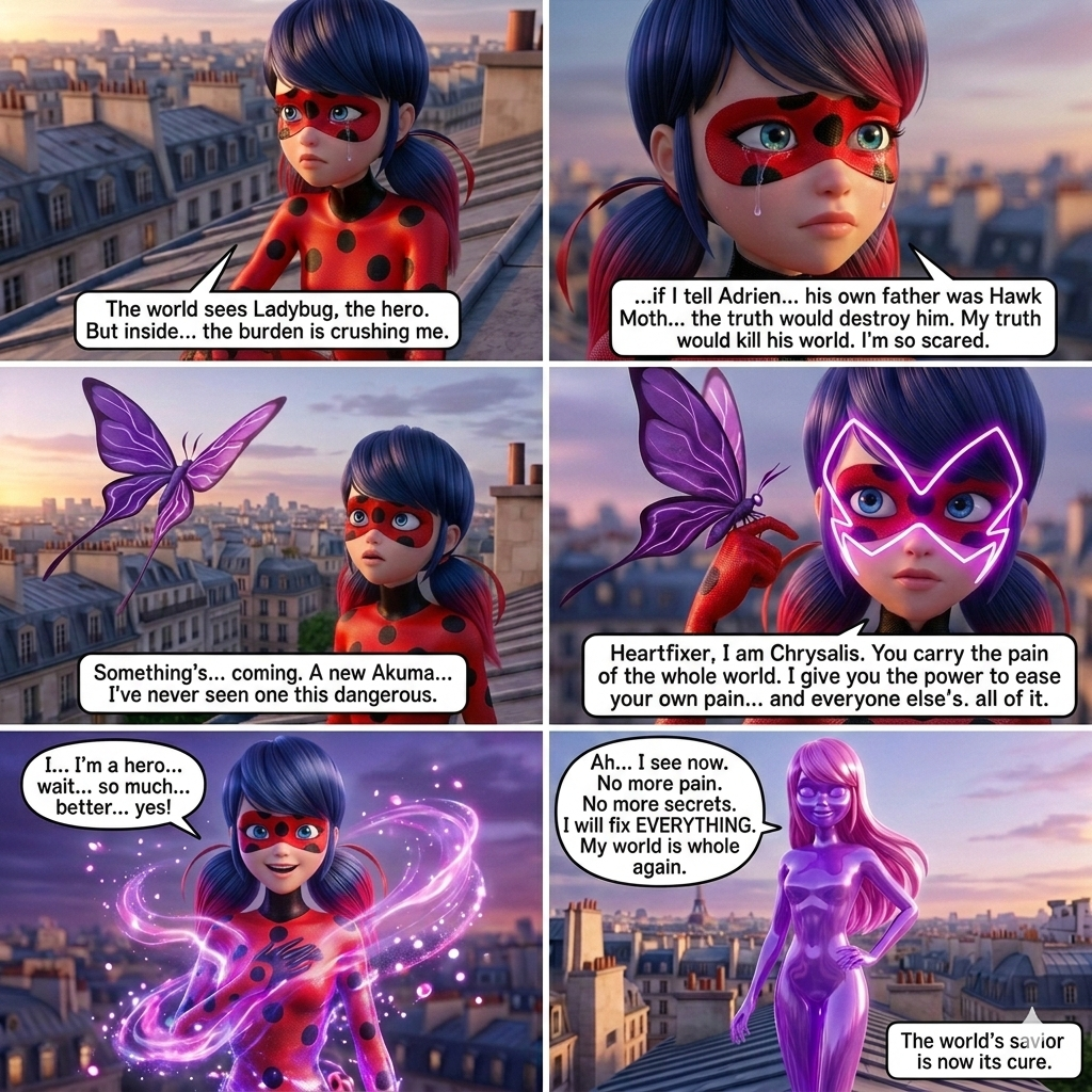 Akumatization Mask Ladybug Akumatization TF by AquaDavid on DeviantArt