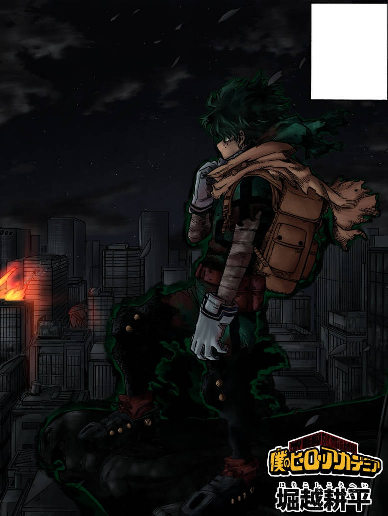 MHA Chapter 306 Deku Leaves UA Colour by HypedAlexArts on DeviantArt