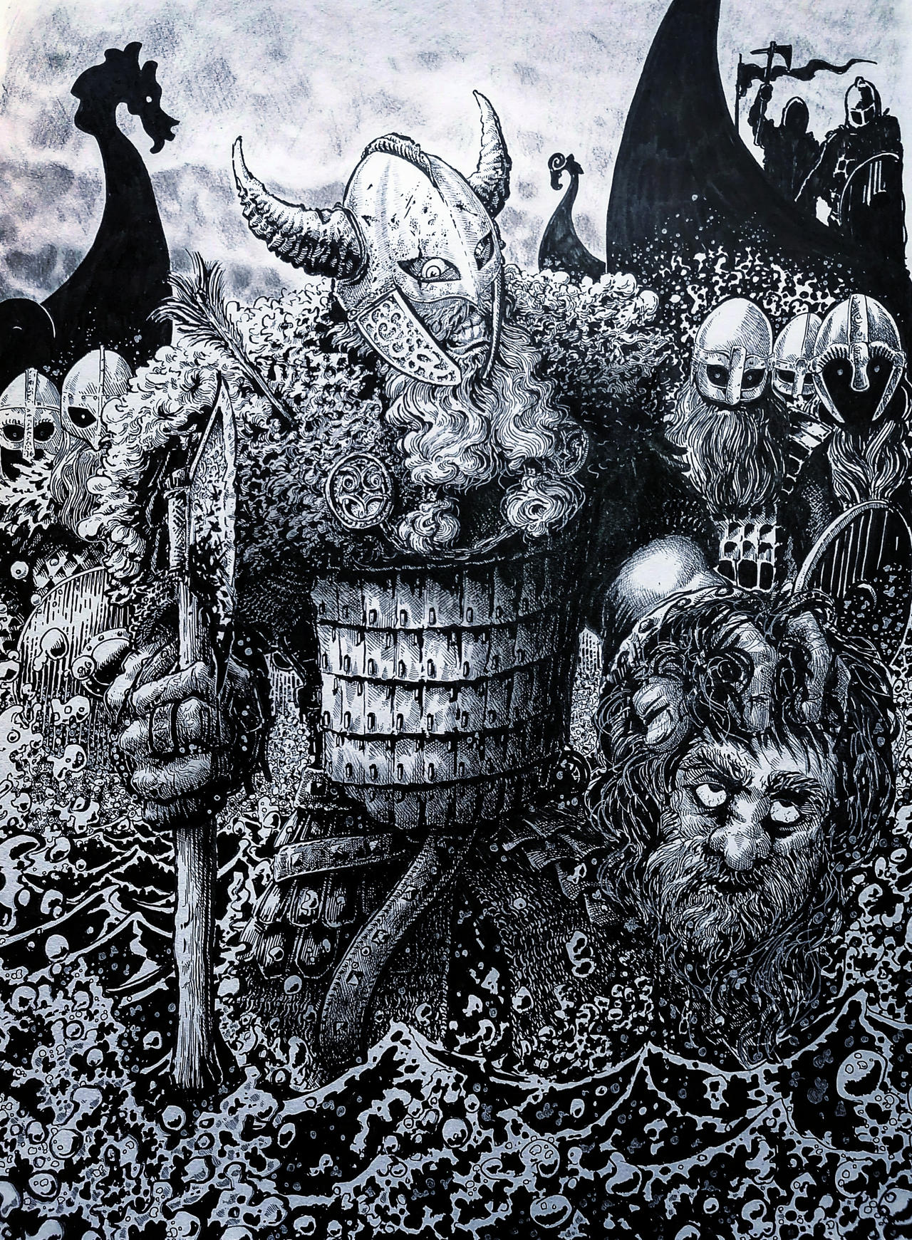 Viking Raid. by DracarysDrekkar7 on DeviantArt