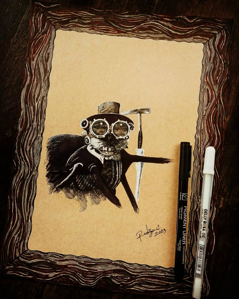 Mr. Black (Rango.) by DracarysDrekkar7 on DeviantArt