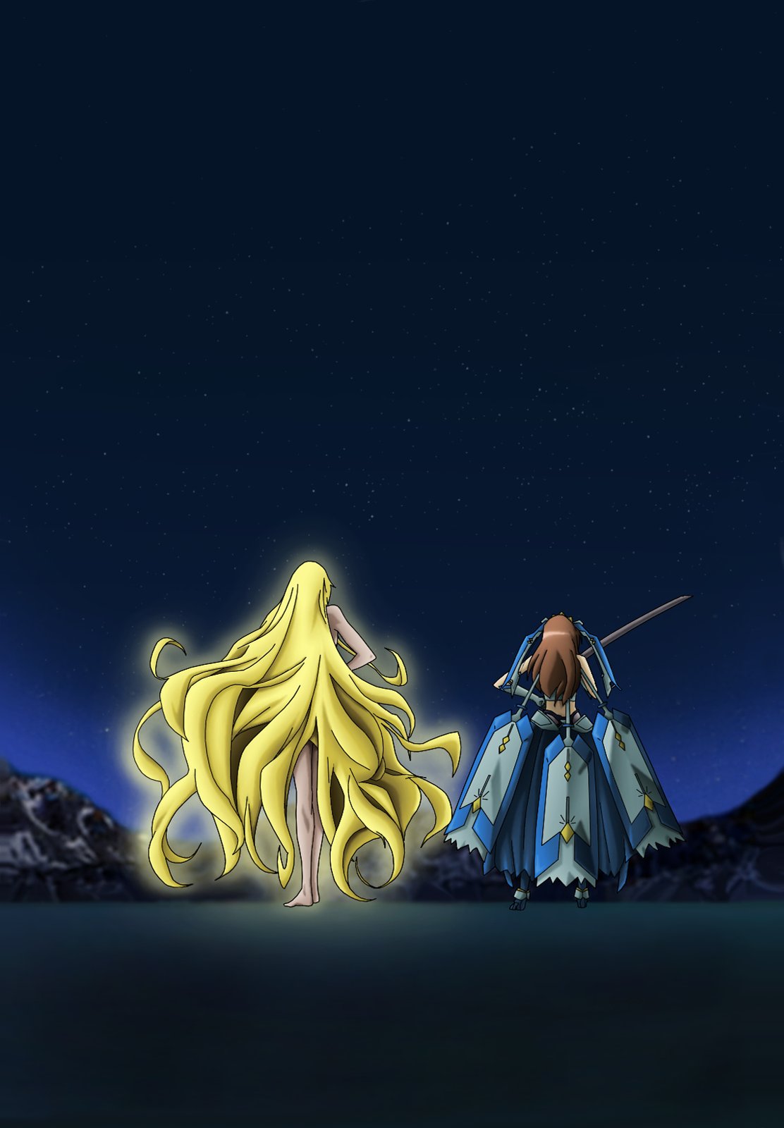 Louis And Terumoto Kyoukai Senjou No Horizon 3b By Animerebo On Deviantart