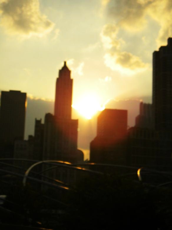 Sunset over the Skyline