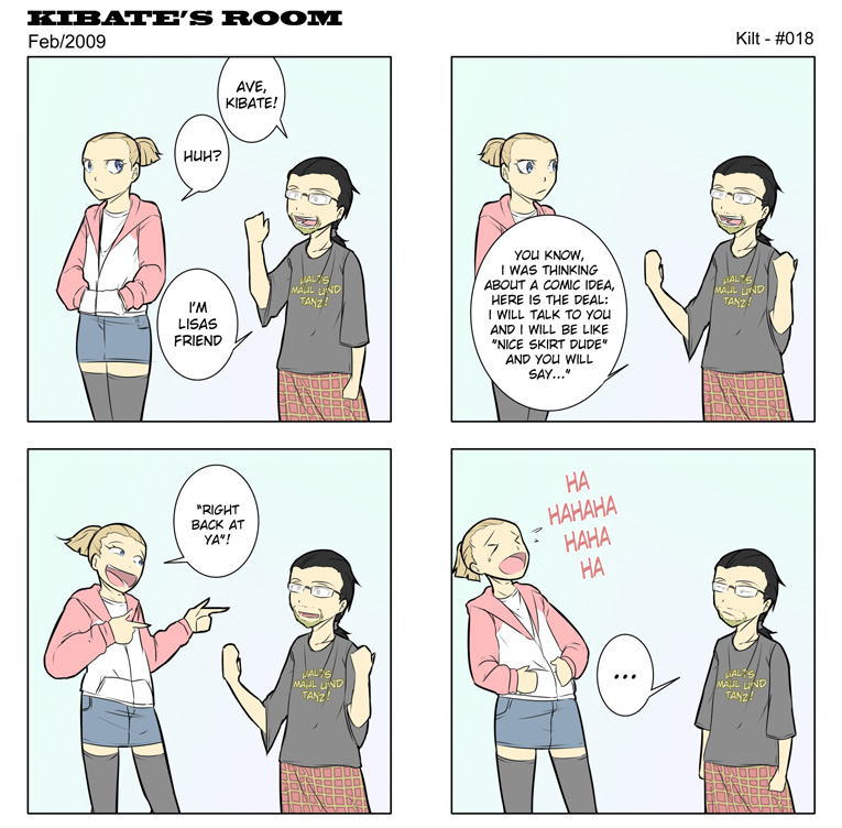 Kibate's Room 18 - Kilt