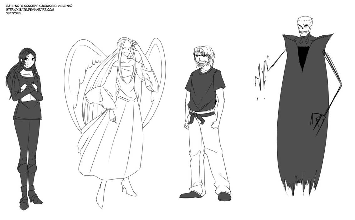 Death Note - Life Note designs by Kibate on DeviantArt
