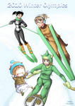 2010 Winter Olympics Fanart by Kibate