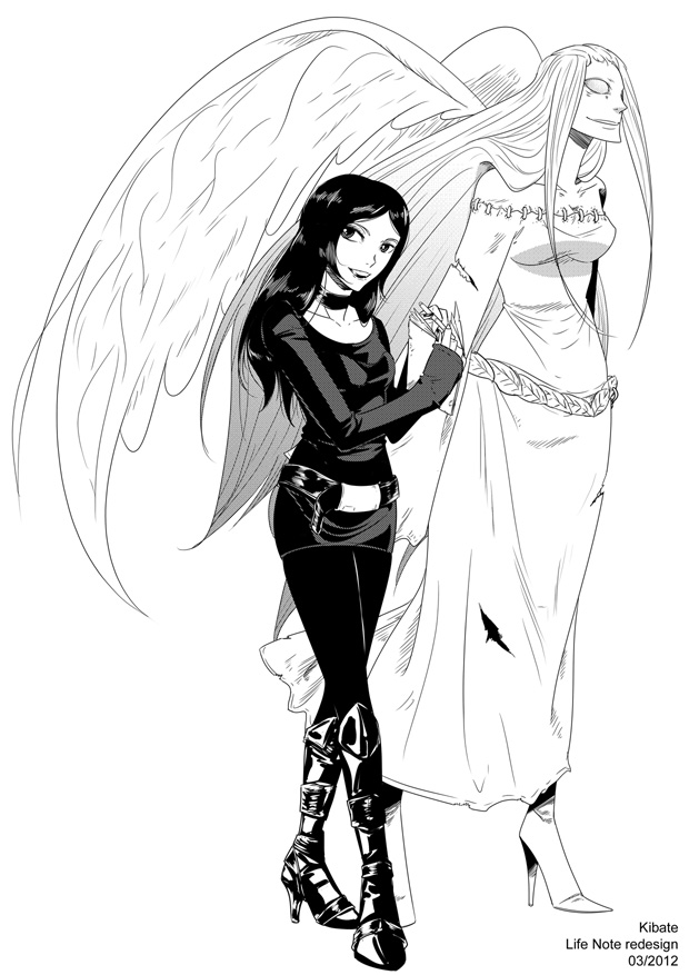 Death Note Life Note Designs2 By Kibate On DeviantArt