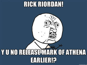 RICK RIORDAN! Y U NO!