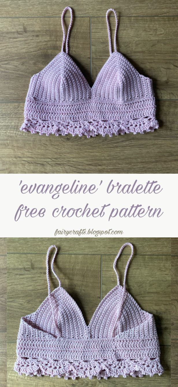 Crochet Evangeline Bralette Free Pattern by fairyy37 on DeviantArt
