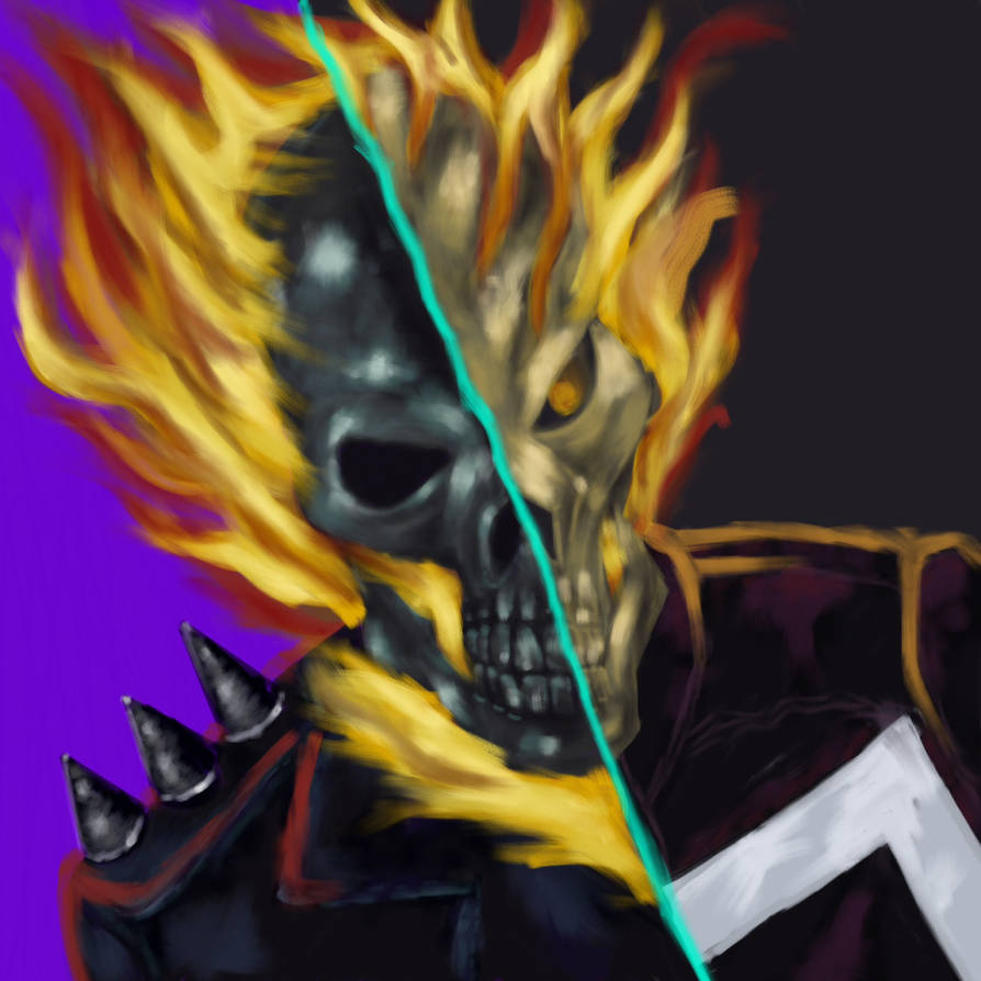 Ghost Rider Old Rider the old and the new Ghost Rider by javiermontesinos18 on DeviantArt