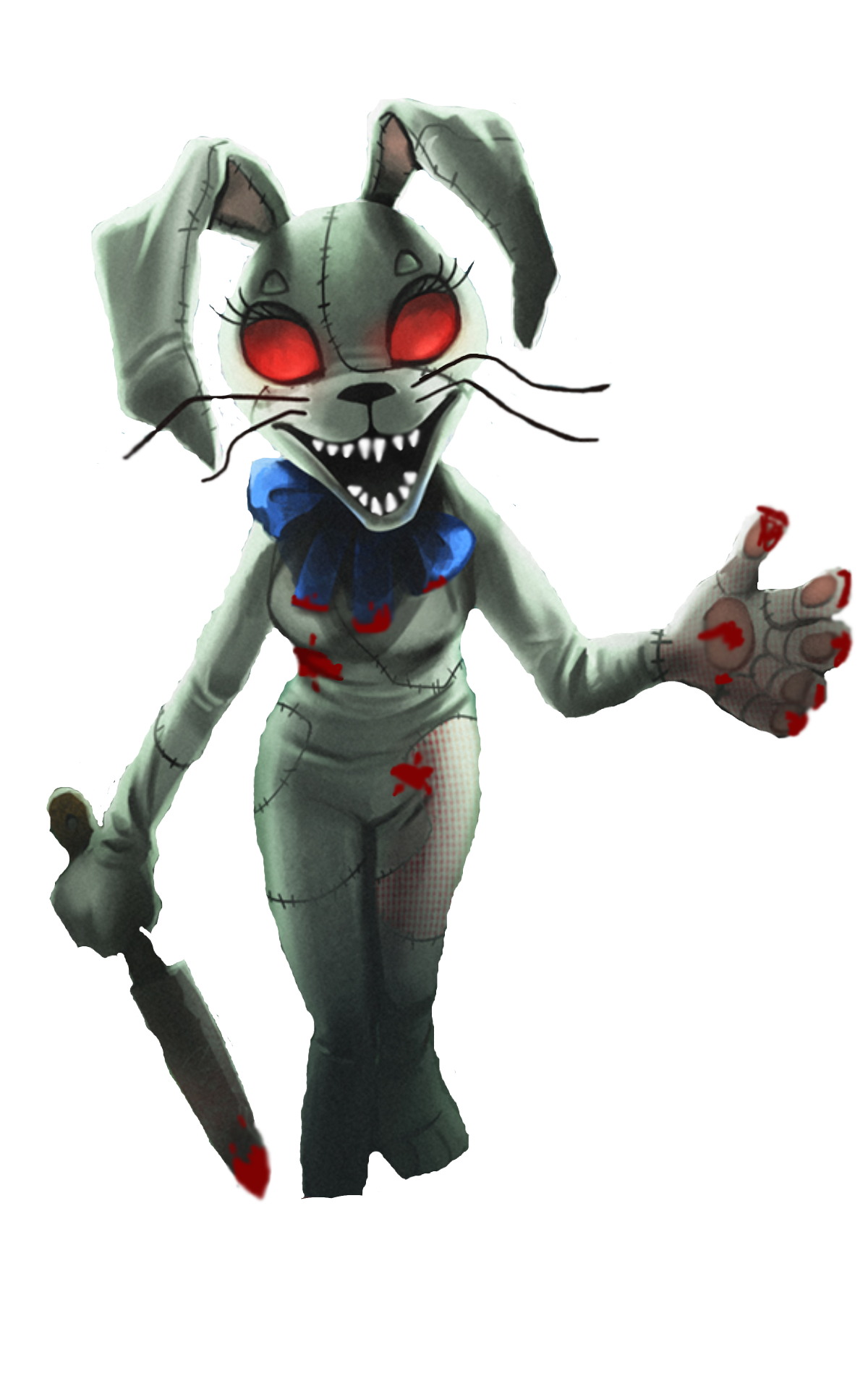 Nightmare Vanny in FNaF 4! by RealZBonnieXD on DeviantArt