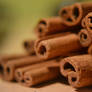 Cinnamon. Macro