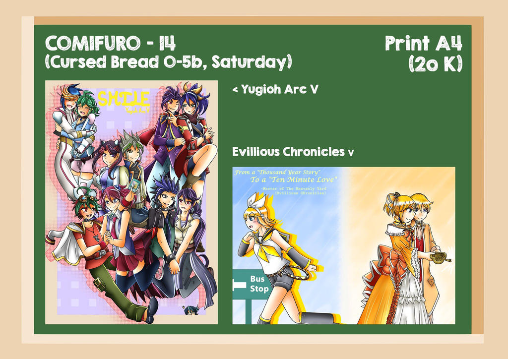 Comifuro 14 Catalogue by PoweredButtercup10 on DeviantArt