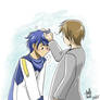 Petting Kaito