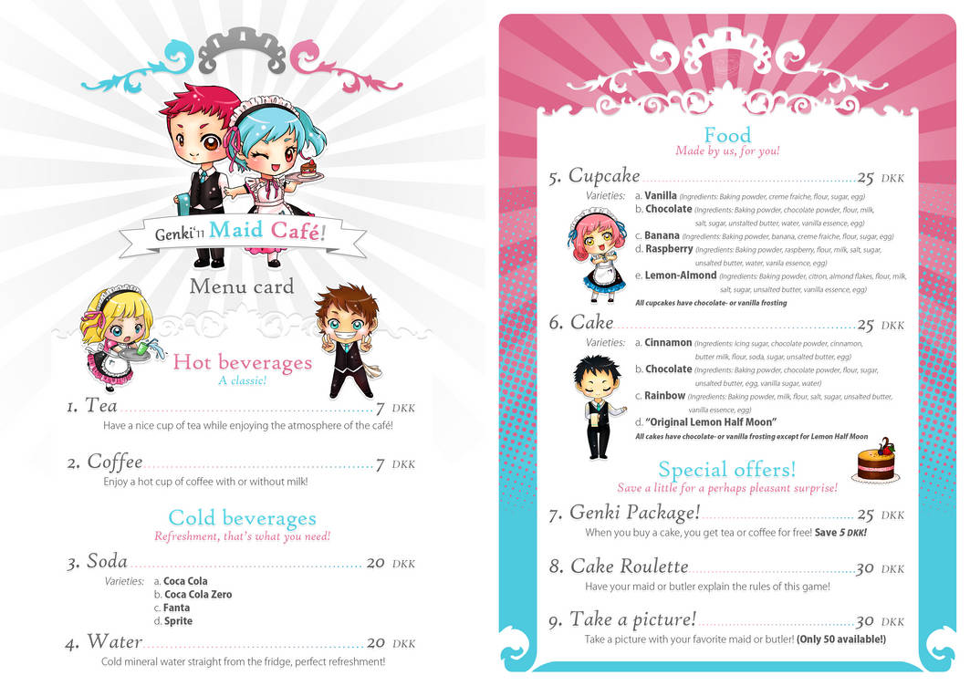 Maid Cafe Menu Card Design By Asianlucas On DeviantArt maid-cafe-menu-card-design-by-asianlucas-on-deviantart